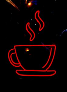 Coffee Cup Neon