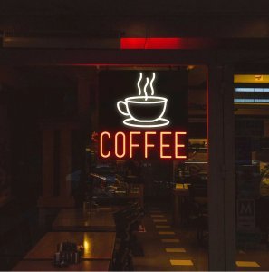 Coffee Cup Neon