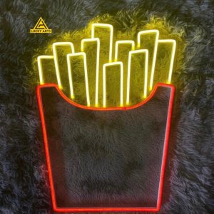 Fries Neon Light | Lucky Arts