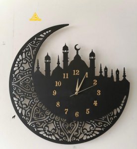 Moon Style Wall Clock | Lucky Arts