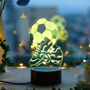 2D Sneakers With Football | Lucky Arts