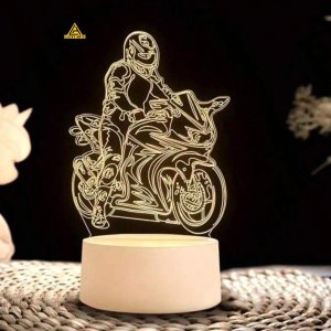 2D H2R With Rider Illusion Lamp | Lucky Arts
