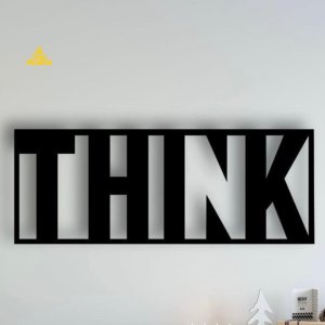 Think - Wall Frame | Lucky Arts
