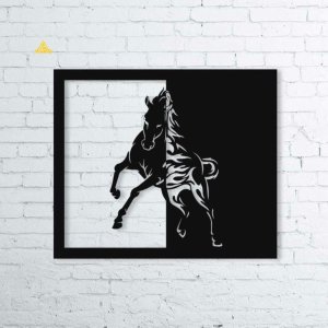 Beautiful Horse Wall Frame | Lucky Arts